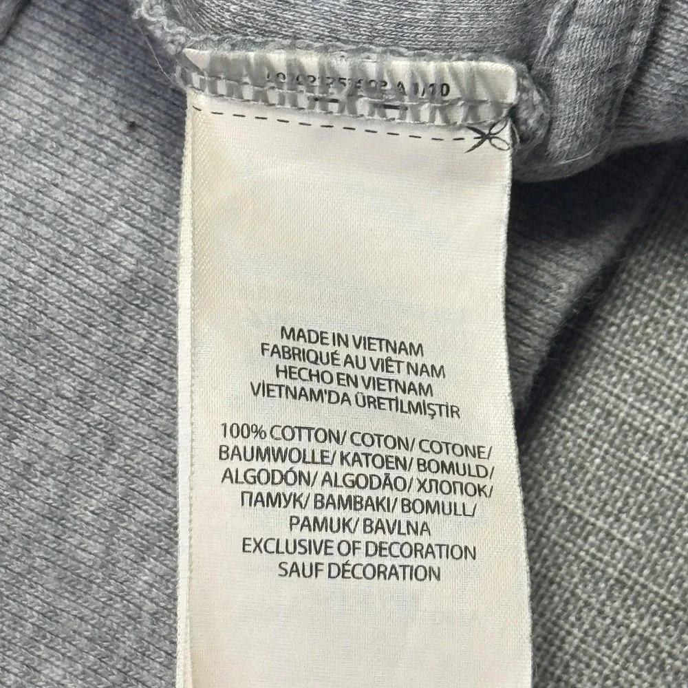 Polo Ralph Lauren Full‎ Zip Sweatshirt Mens XL Gray Mock Neck Pockets Cotton